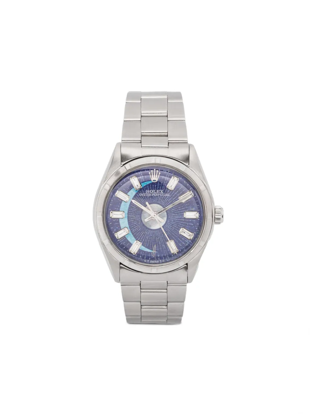 

Наручные часы Oyster Perpetual Evil Eye 32 мм Jacquie Aiche, синий