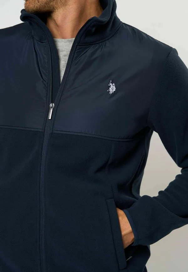 Флисовая куртка umvitus U.S. Polo Assn., Dark Sapphire — фото 4