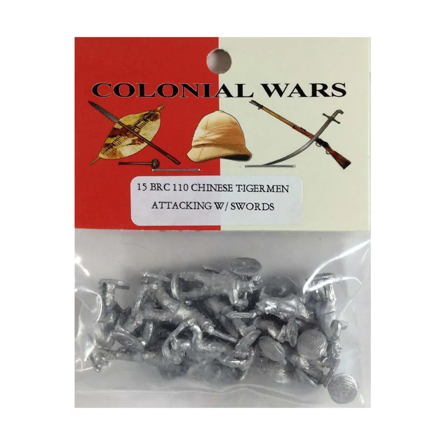 

Китайские тигрмены атакуют мечами, Colonial Wars - Boxer Rebellion (15mm) (Blue Moon)