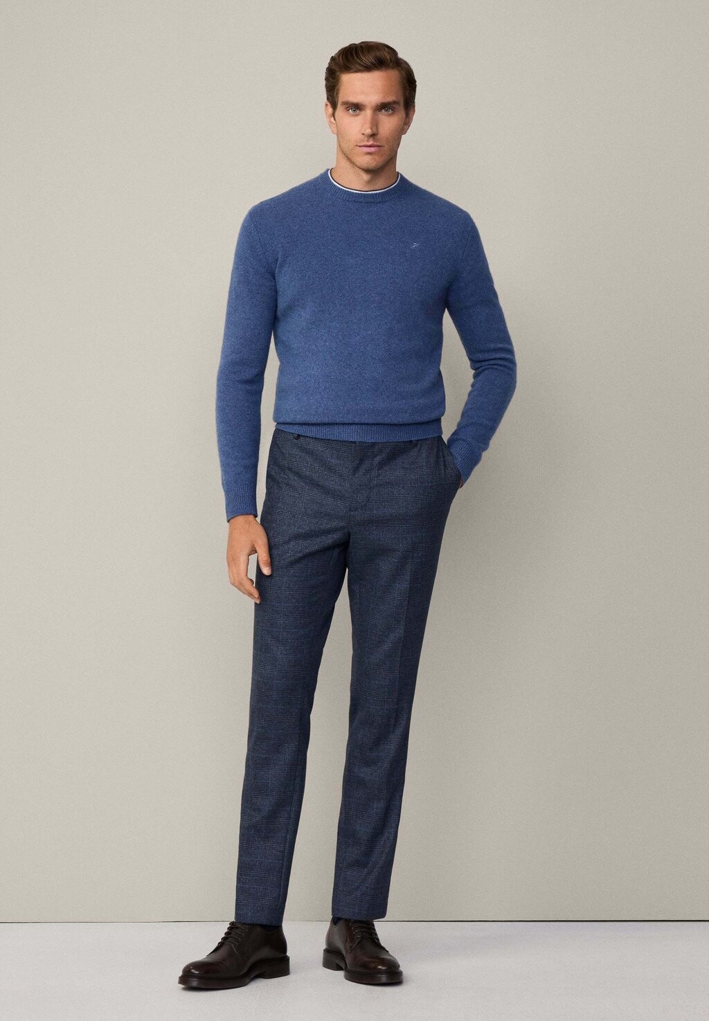 

Джемпер CREW Hackett London, синий