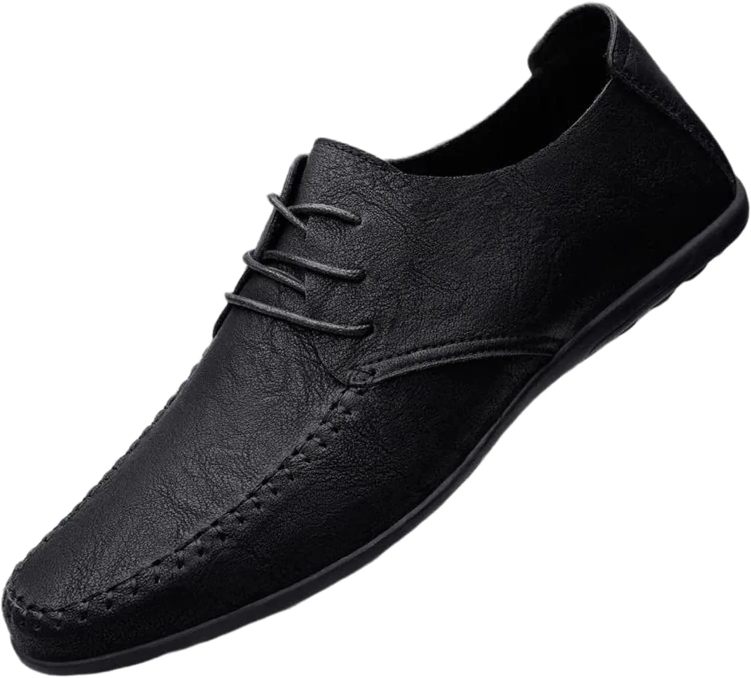 Мокасины мужские повседневные, Loafers Lace Up Perforated, New5 Adhdyuud