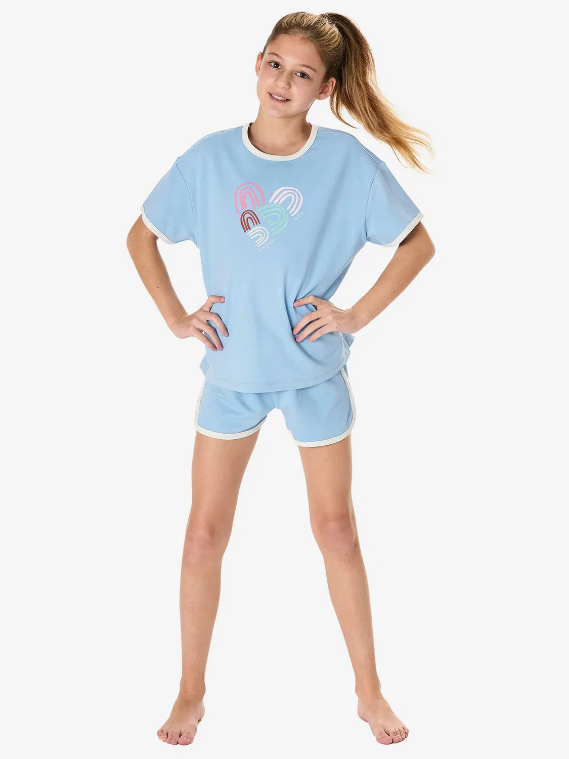 Пижама Nightwear, хлопок, Schiesser, pacific blue — фото 4