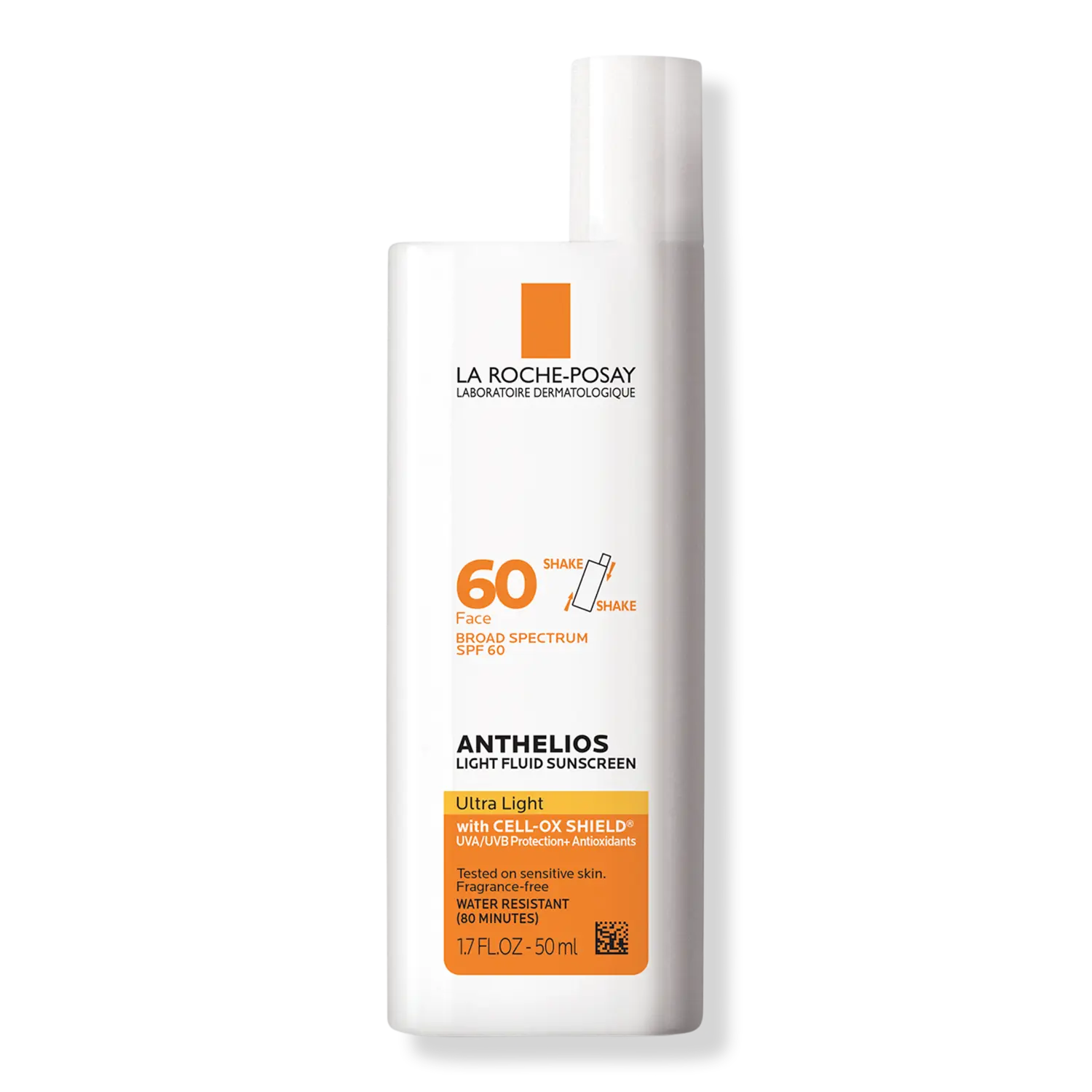 

Ультралегкий жидкий солнцезащитный крем для лица Anthelios SPF 60 La Roche-Posay