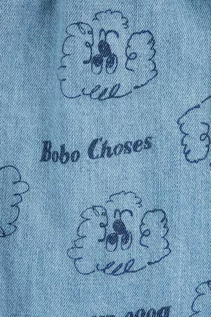 Джинсы из денима Pickles The Dog Bobo Choses, синий — фото 3