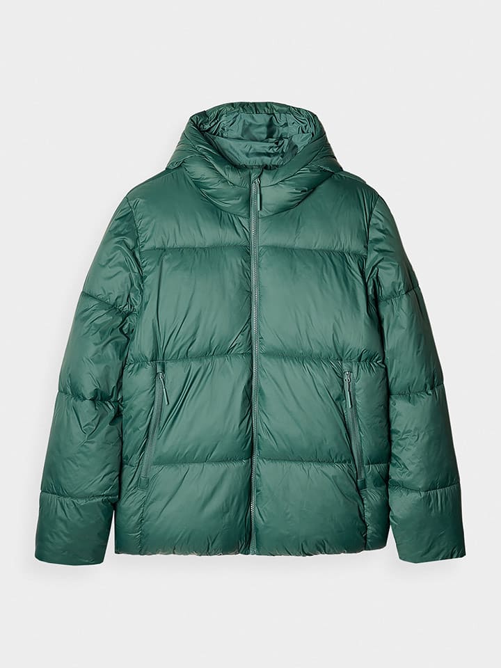 

Стеганая куртка зеленого цвета 4F
