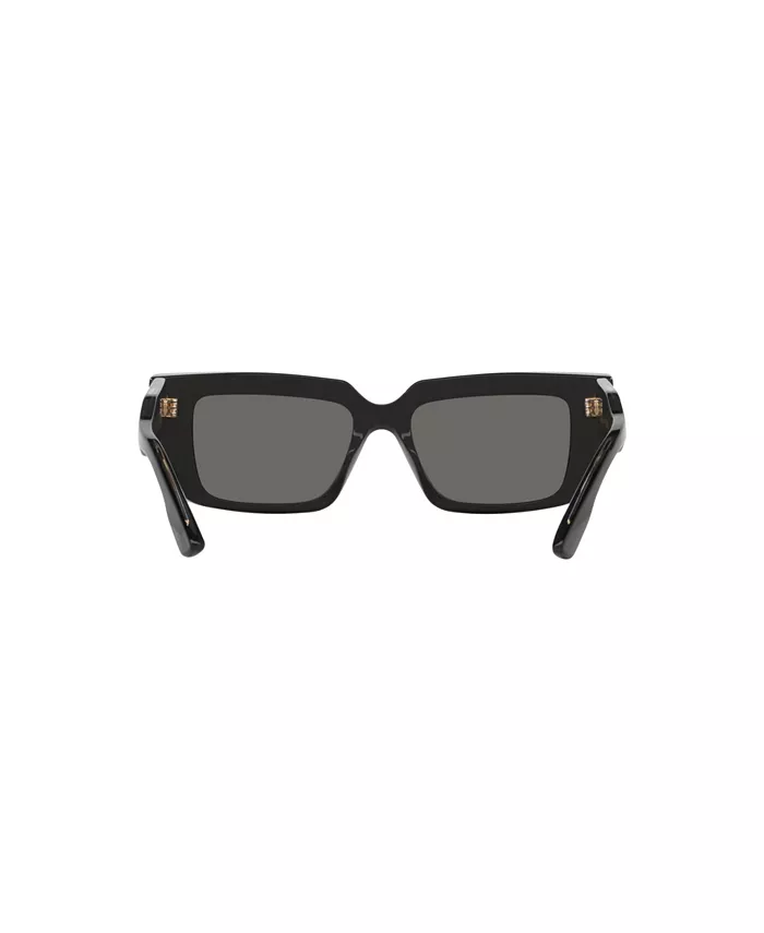 Солнцезащитные очки унисекс прямоугольной формы, GG1529S GC002202 Gucci, черный — фото 4