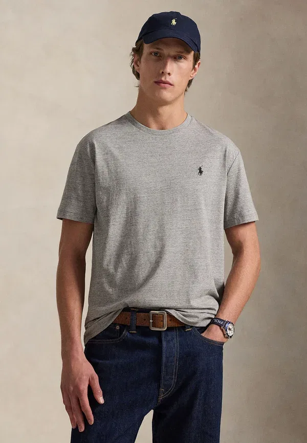Футболка с коротким рукавом Polo Ralph Lauren, темный винтажный хизер
