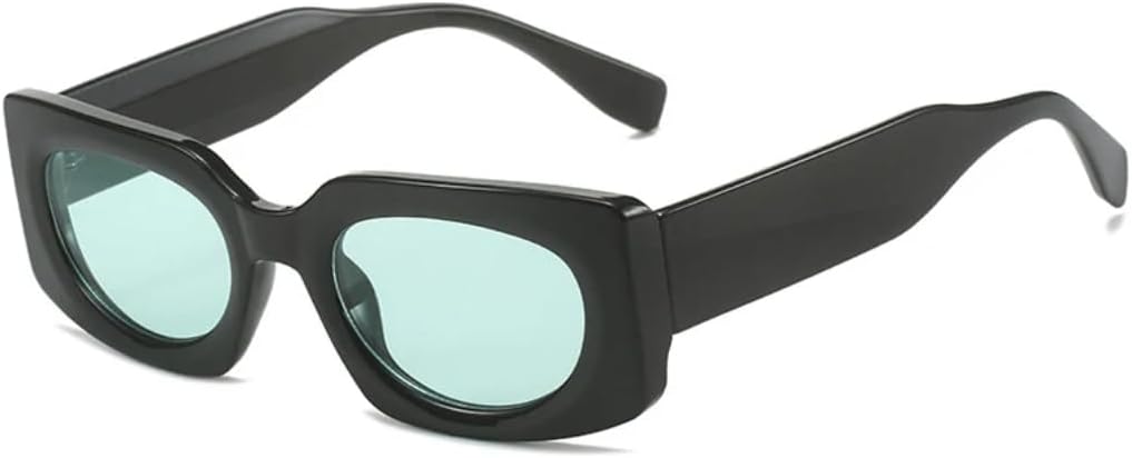 

Модные солнцезащитные очки-гелевые квадратные женские, ретро, ​​с прозрачными градиентными линзами, защита от УФ-излучения UV400, мужские трендовые UATXTAU, Black Green