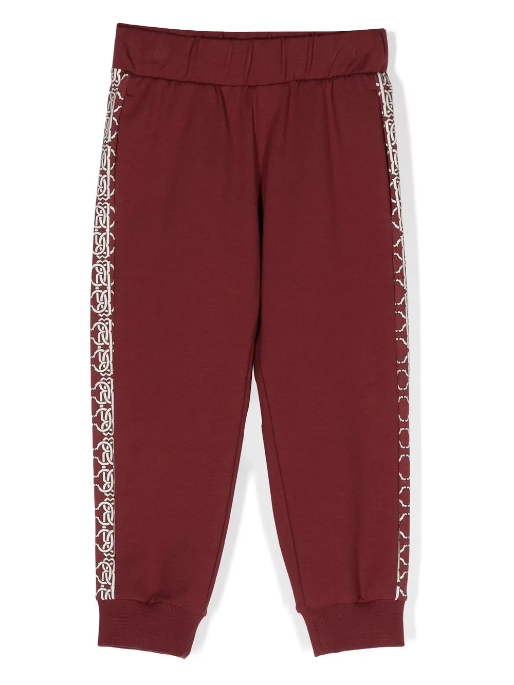 

Спортивные брюки с логотипом Roberto Cavalli Junior, красный