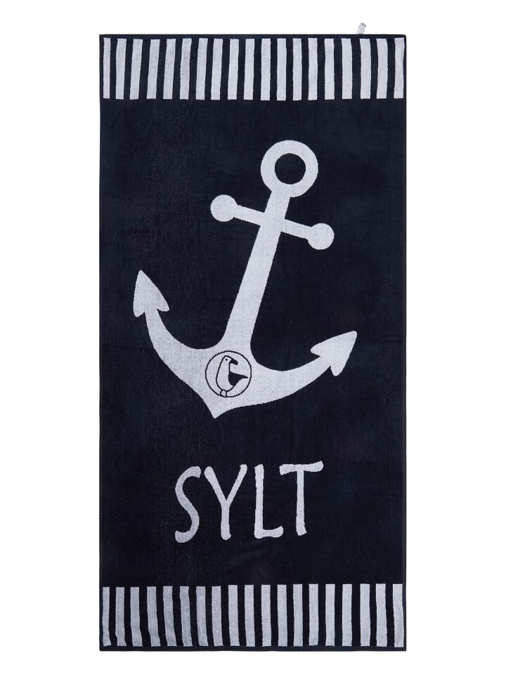 

Пляжное полотенце SCHIETWETTER, цвет navy/white