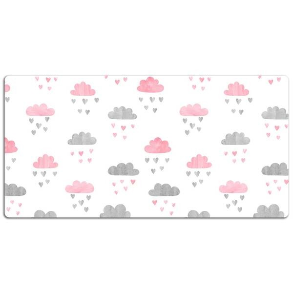 

Настольный коврик Tulup Minimalistische Wolken, 100x50x1 см, зеленый