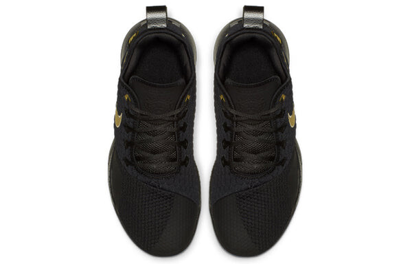 Кроссовки Nike LeBron Witness 3 EP 'Metallic Gold', черный — фото 4