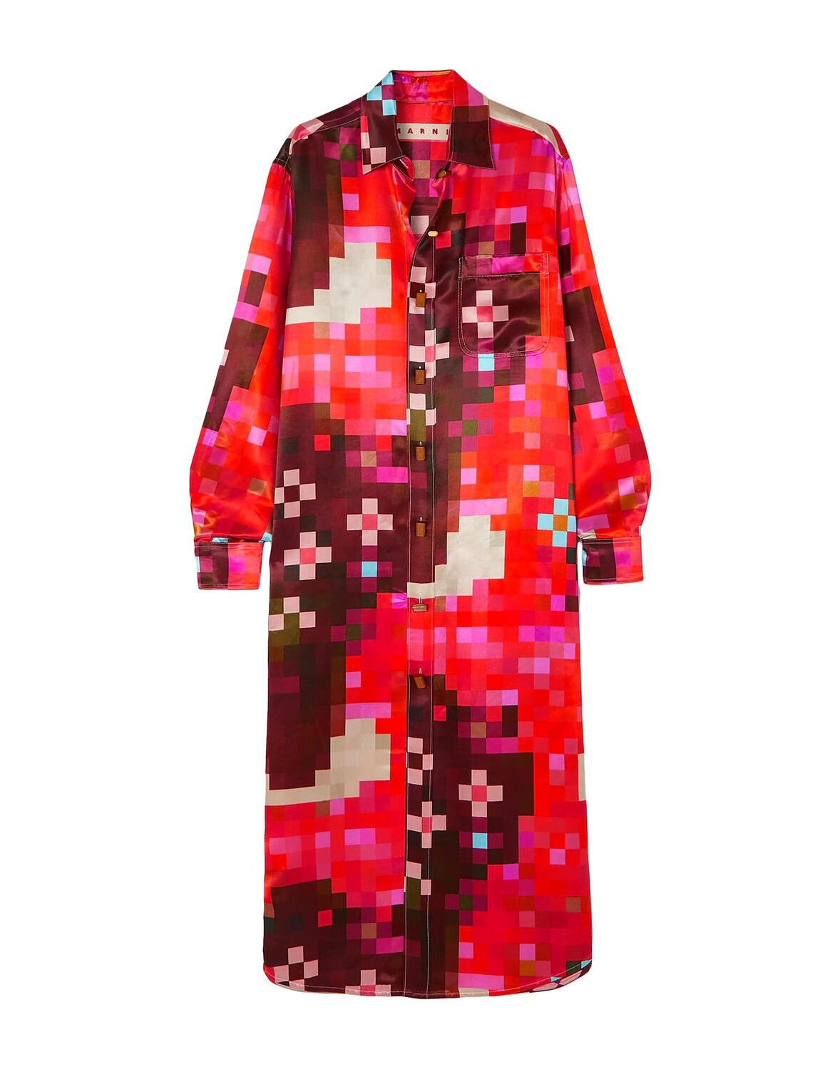 

Платье Marni, оранжевый
