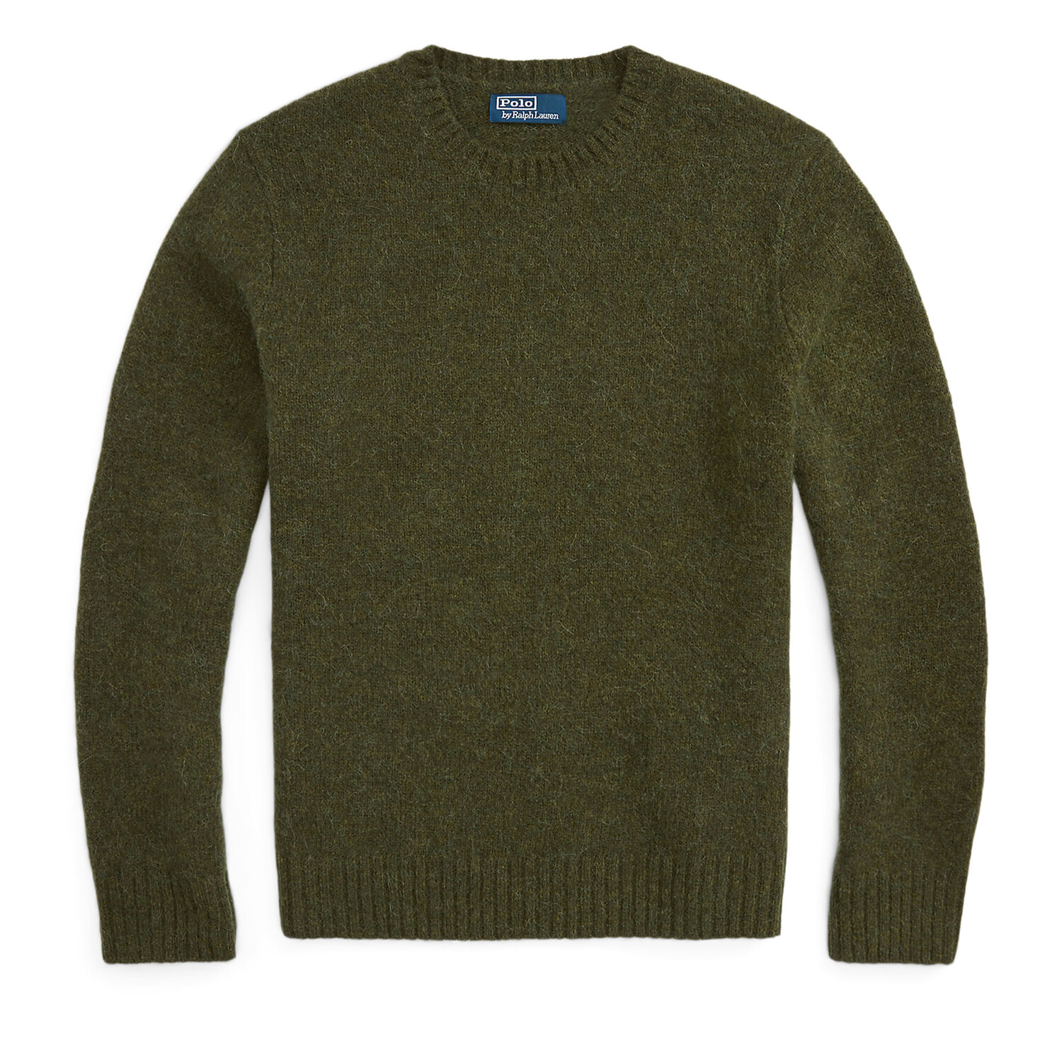 FW24 Свитер мужской листовой зелёный Polo Ralph Lauren, зеленый — фото 3