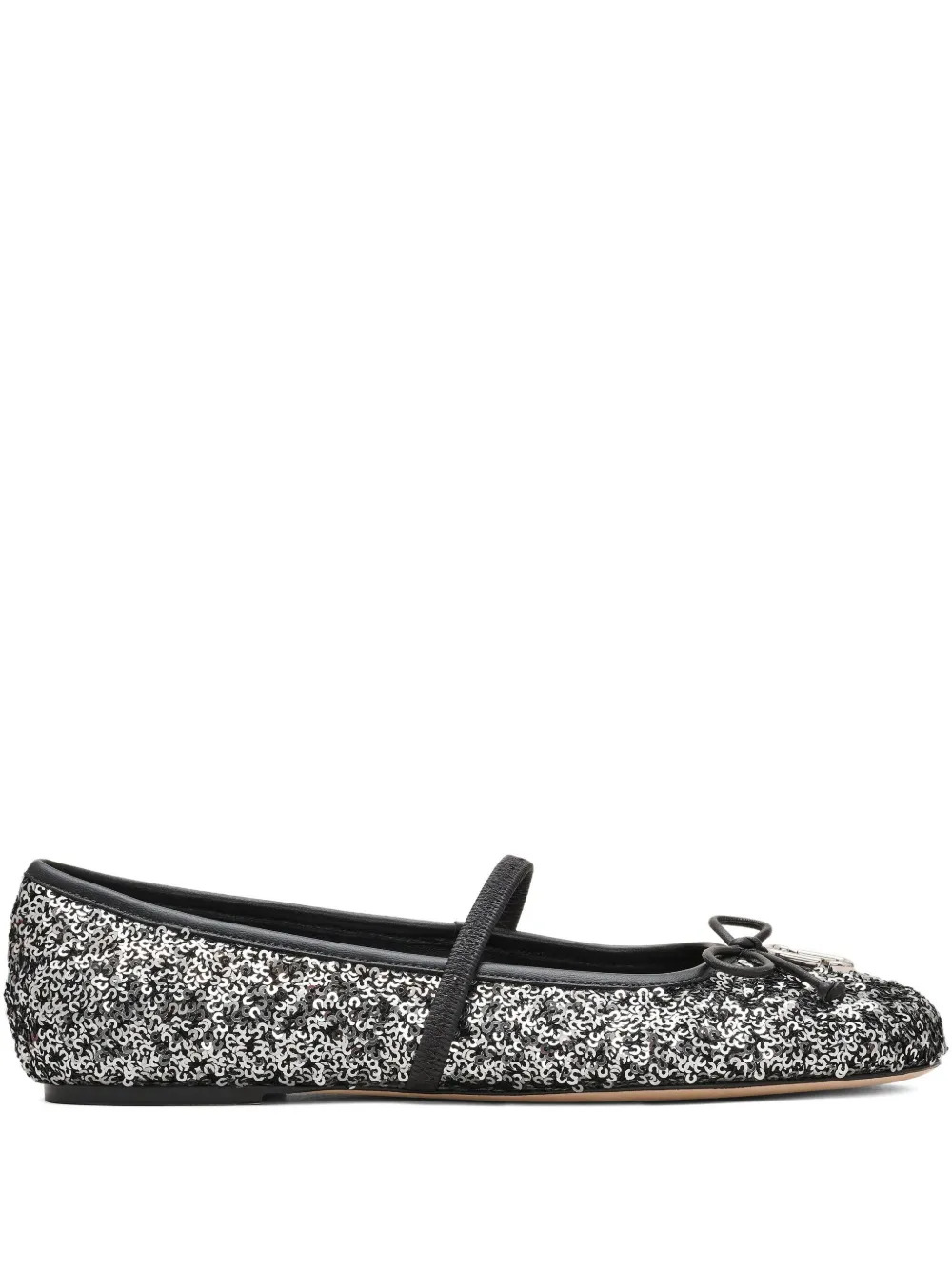 Балетки Sabrina Marc Jacobs, серебристый