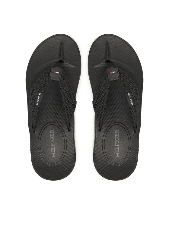 

Шлепанцы Molded Web Beach Sandal FM0FM05434 Tommy Hilfiger, черный