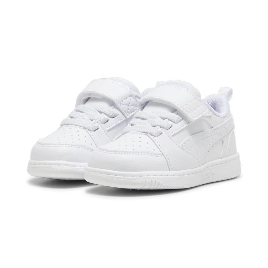 

Кроссовки Rebound V6 Lo для детей PUMA White Cool Light Gray