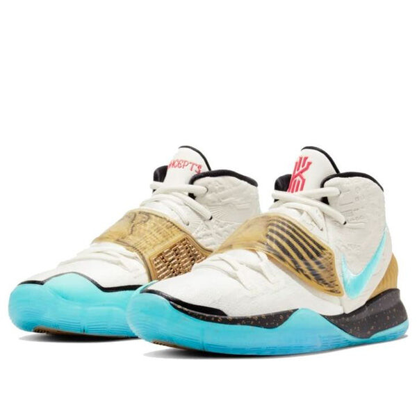 Кроссовки concepts x kyrie 6 'golden mummy' Nike, мультиколор — фото 3