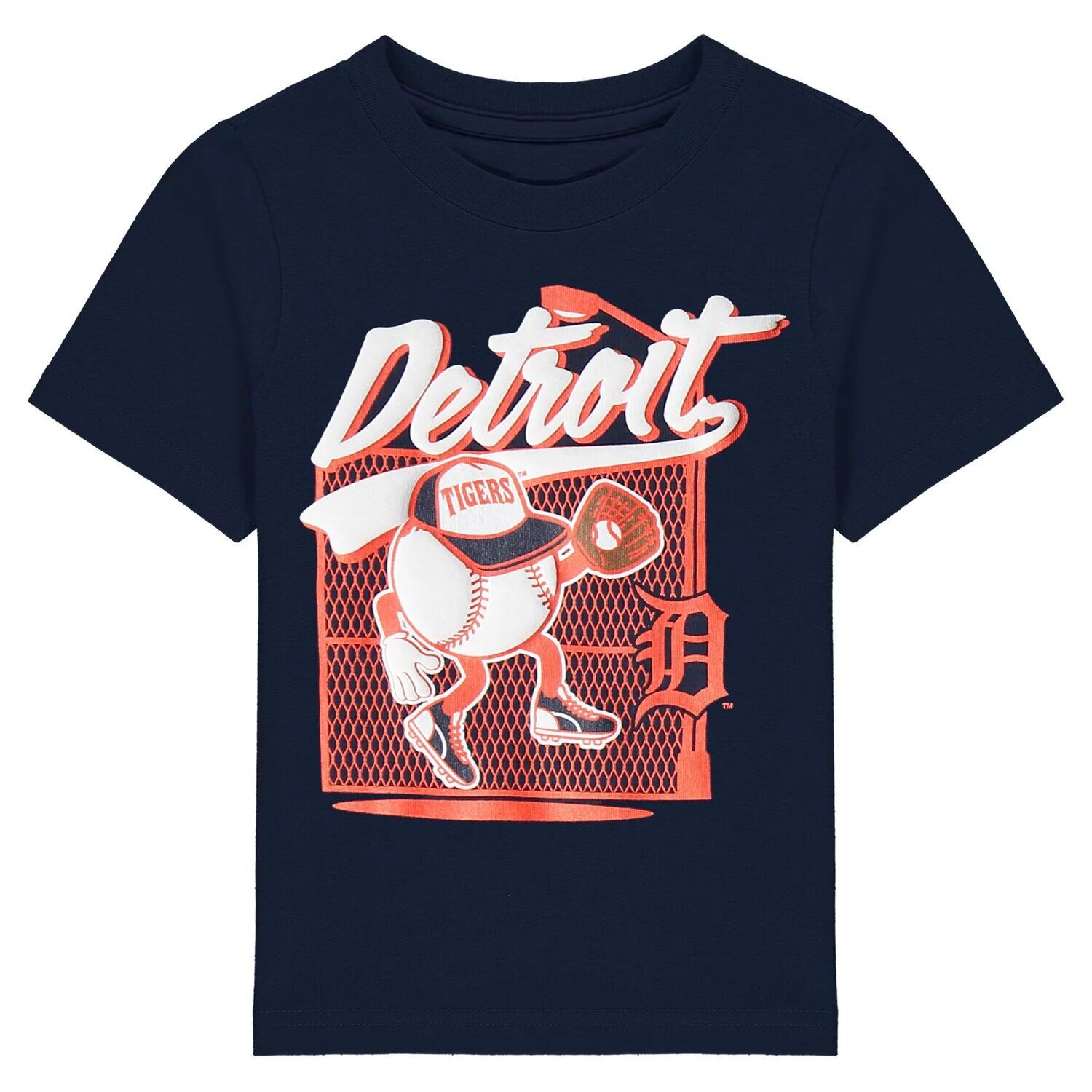 

Темно-синяя футболка для малышей Detroit Tigers On the Fence Outerstuff, Синий, Темно-синяя футболка для малышей Detroit Tigers On the Fence Outerstuff