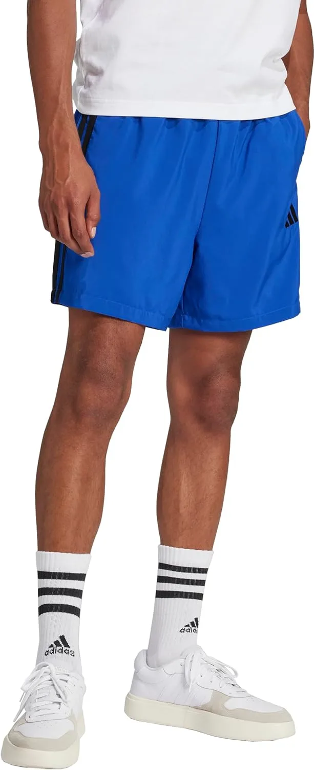 Мужские шорты Adidas Essentials 3-Stripes Chelsea 7 дюймов Adidas Originals, синий/черный — фото 2