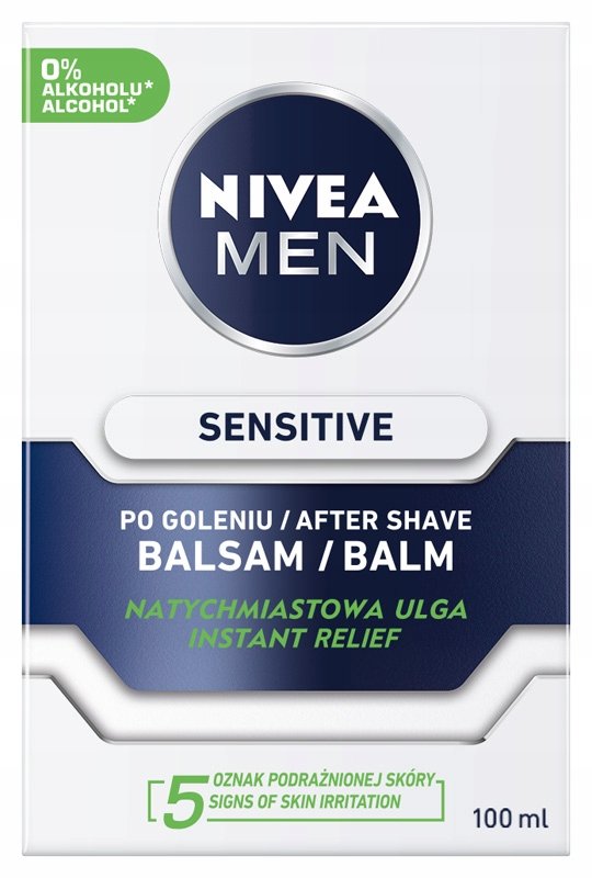 Набор для бритья NIVEA MEN Sensitive. Успокаивающая пена и бальзам после бритья — фото 2