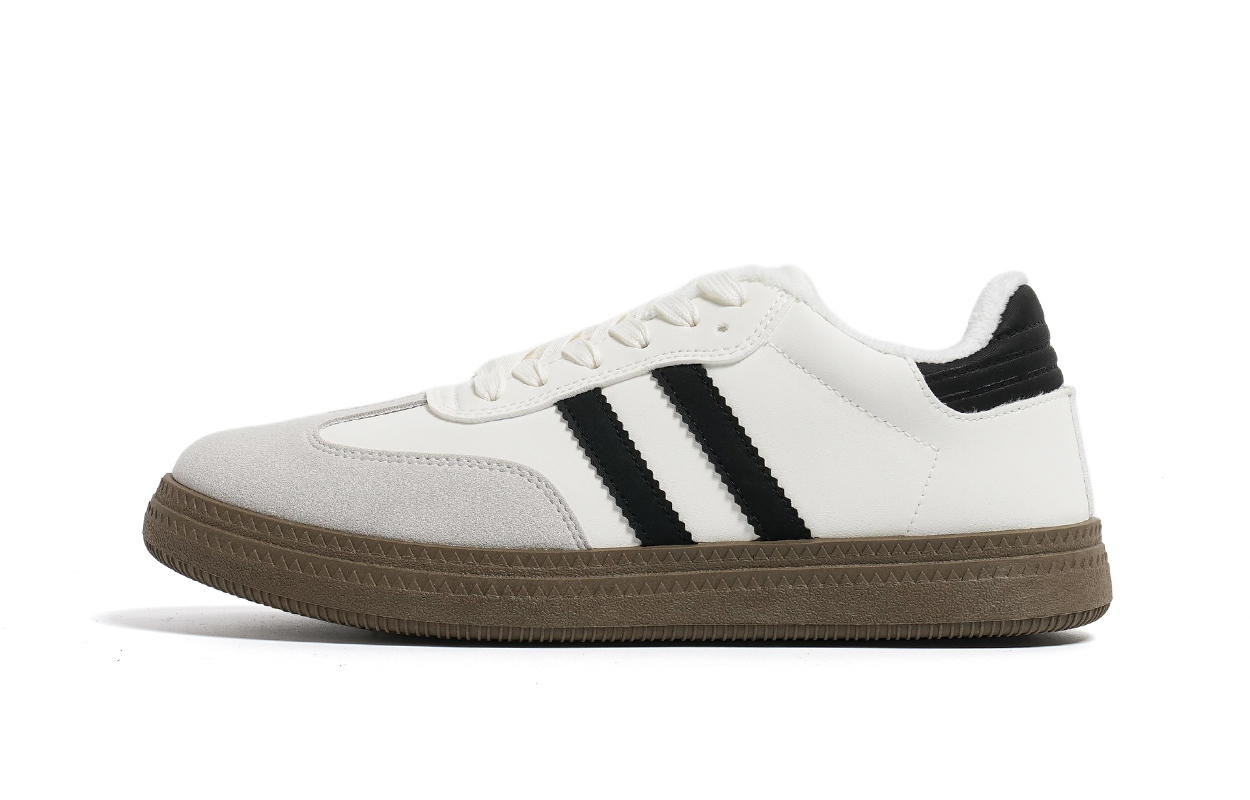 

Скользостойкие водонепроницаемые амортизирующие износостойкие легкие дышащие низкие кроссовки для скейтбординга Unisex HUANQIU, белый