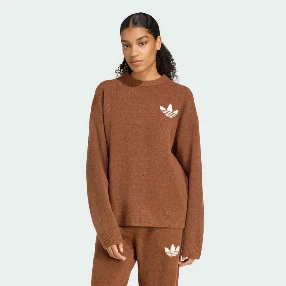 Вязаный свитер Originals Athletic Dept. Adidas, brown