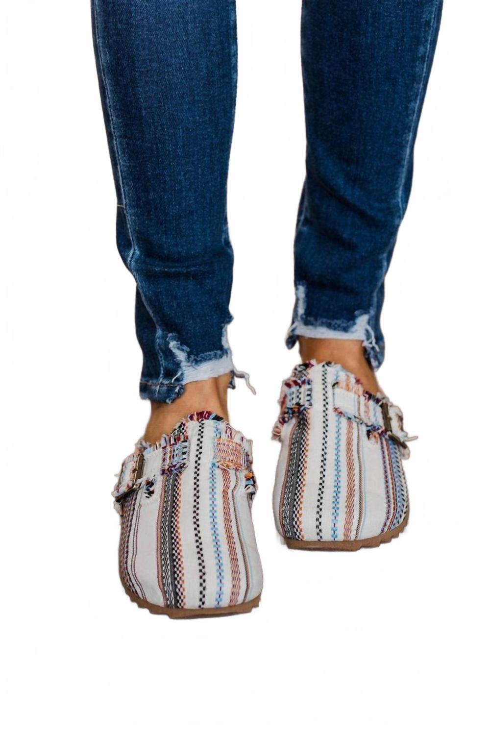 Women's Multi Slides In Cream Very G