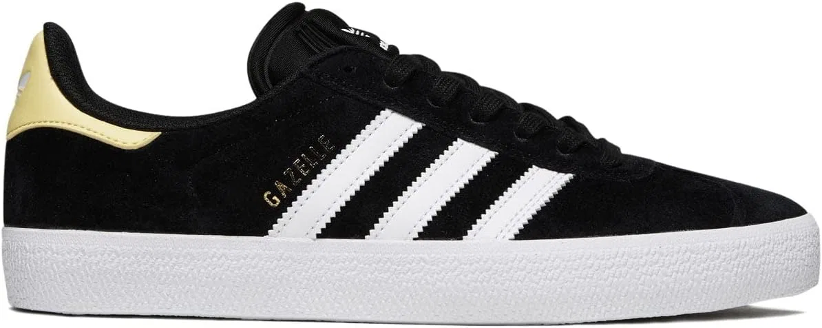 Кроссовки adidas Gazelle Adv, мужские, черные/белые/черные