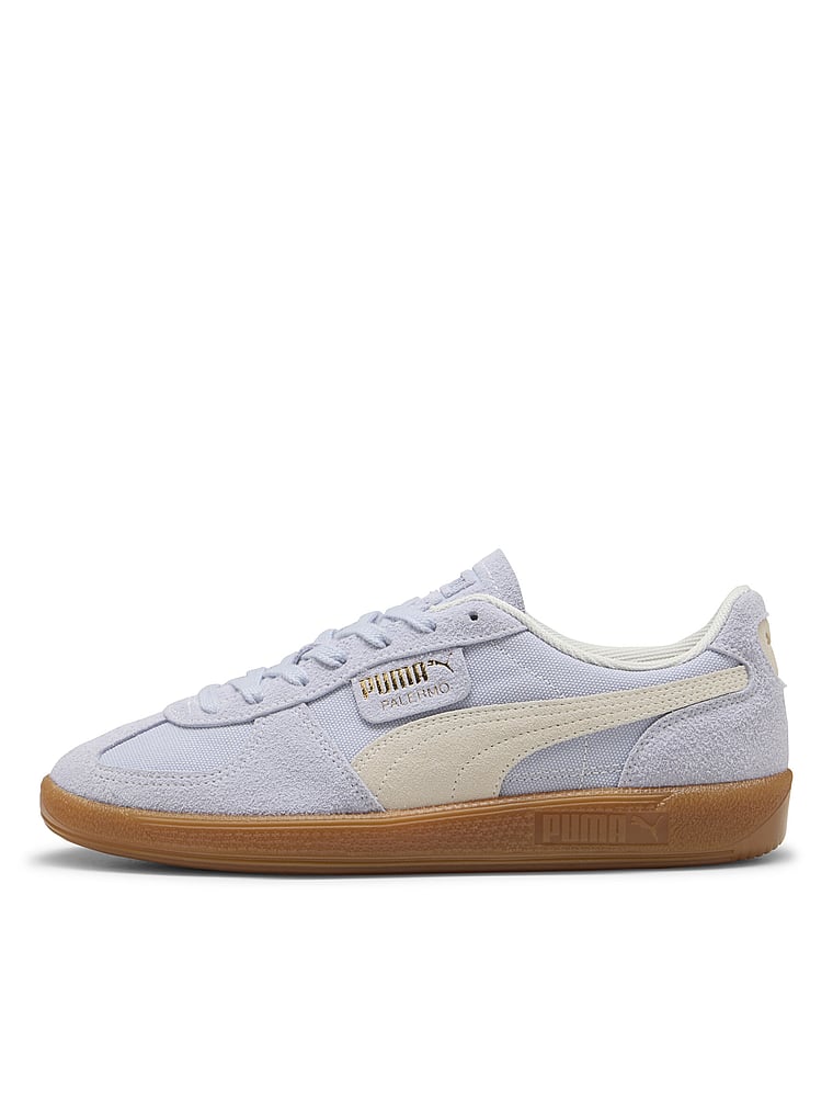 Винтажные кроссовки Palermo Puma, цвет cool weather- frosted ivory