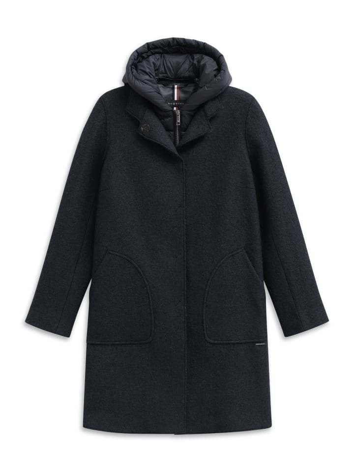 

Bugatti Шерстяное пальто, цвет 390-темно-синий