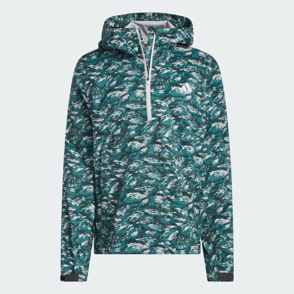Куртка Adidas Ultimate365 Tour CLIMAPROOF+ Anorak Jacket, цвет Preloved Teal — фото 4