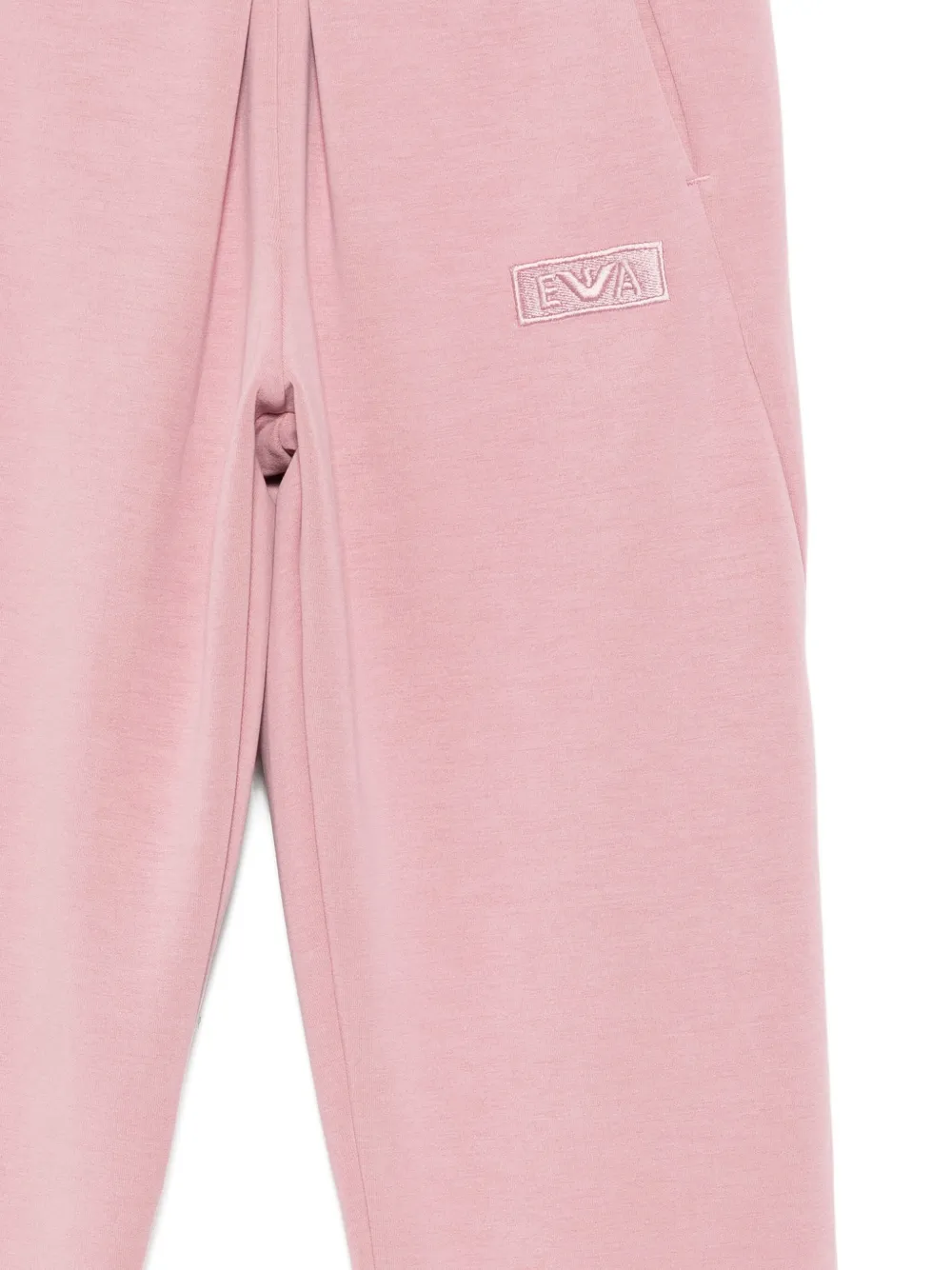 Брюки с нашивкой-логотипом Emporio Armani Kids, розовый — фото 3