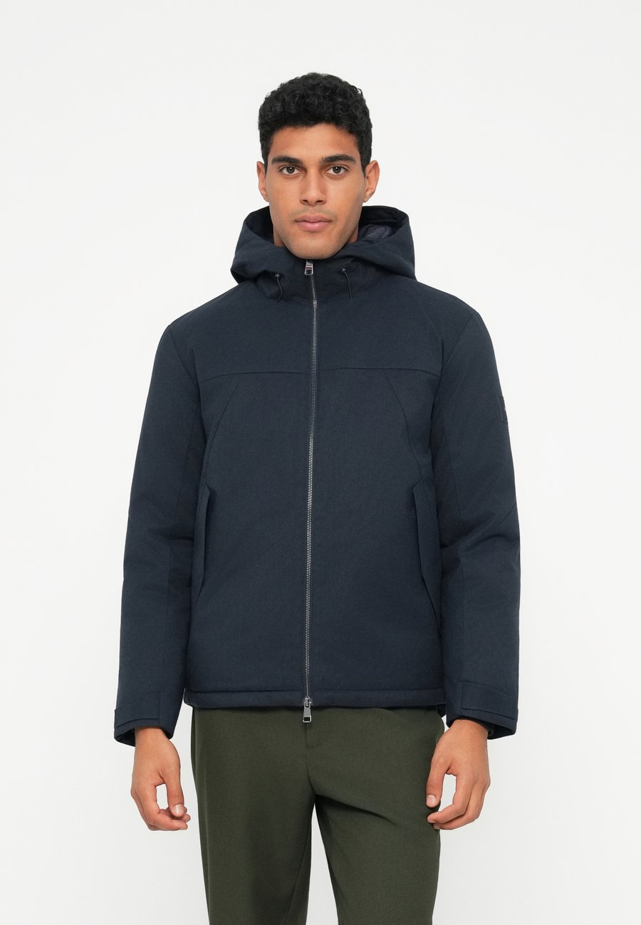 

Куртка Tommy Hilfiger HOODED SHORT PADDED , Desert Sky/Mottled Dark Blue