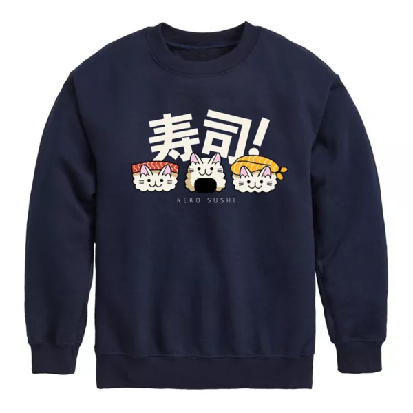 

Флисовая толстовка Neko Sushi для мальчиков 8-20 лет Licensed Character, синий