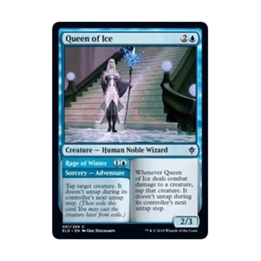 

CCG Королева льда // Ярость зимы (К), MTG - Throne of Eldraine
