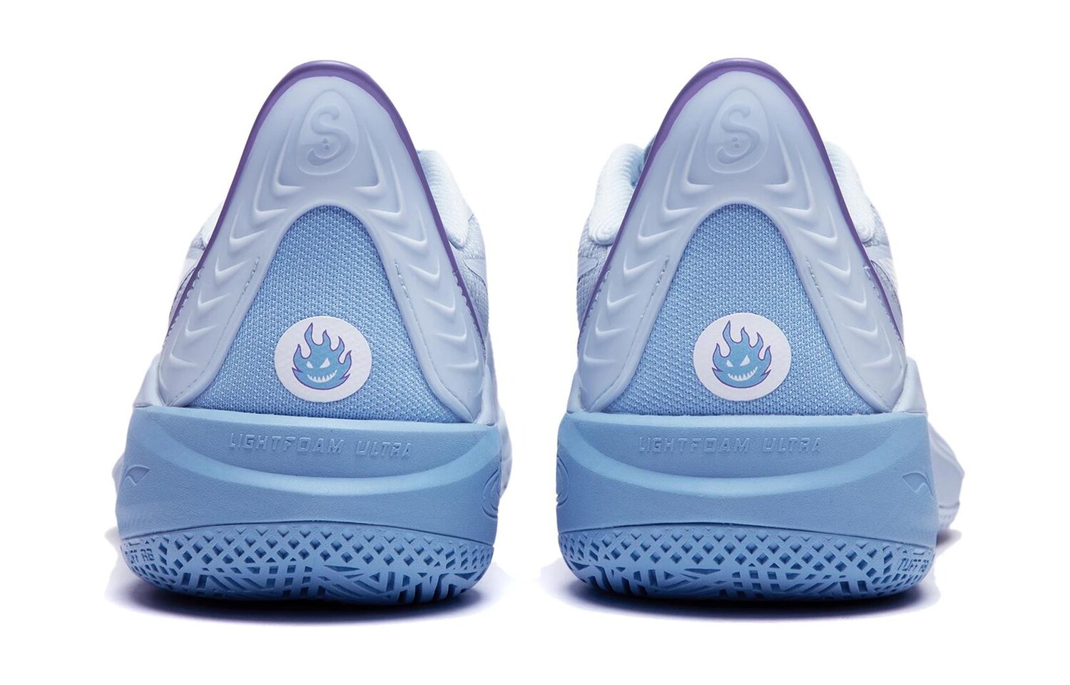 Баскетбольные кроссовки SONIC 12 Kids GS Low-top Blue Lining Young, синий — фото 4