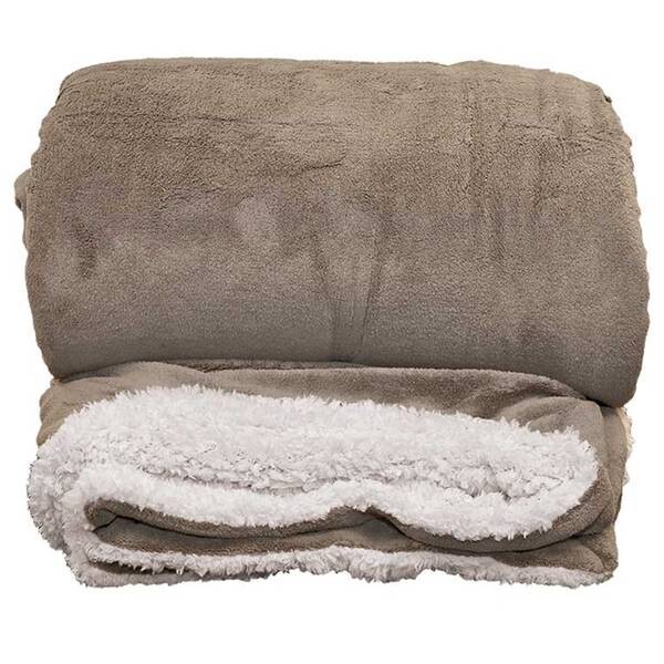 

Покрывало Unique Living Lars XL, 240x1x220 см, серо-коричневый