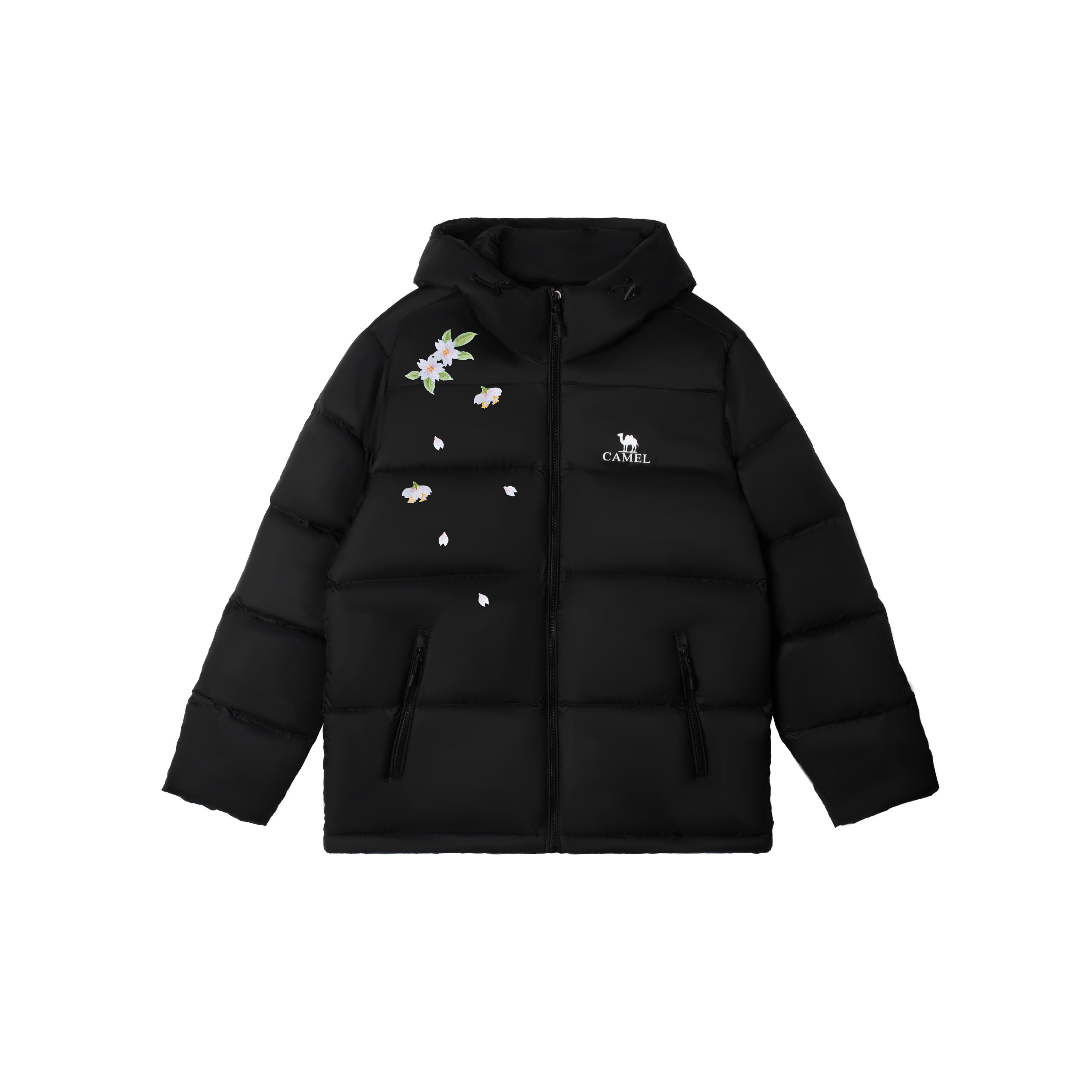 

Теплая куртка из флисовой коллекции Down Unisex CAMEL, phantom черный