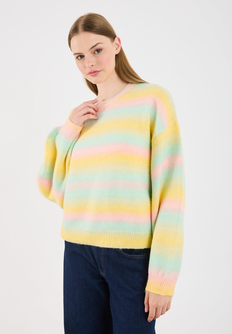 

Джемпер Even&Odd Jumper, Light Yellow / Multicoloured/Light Yellow