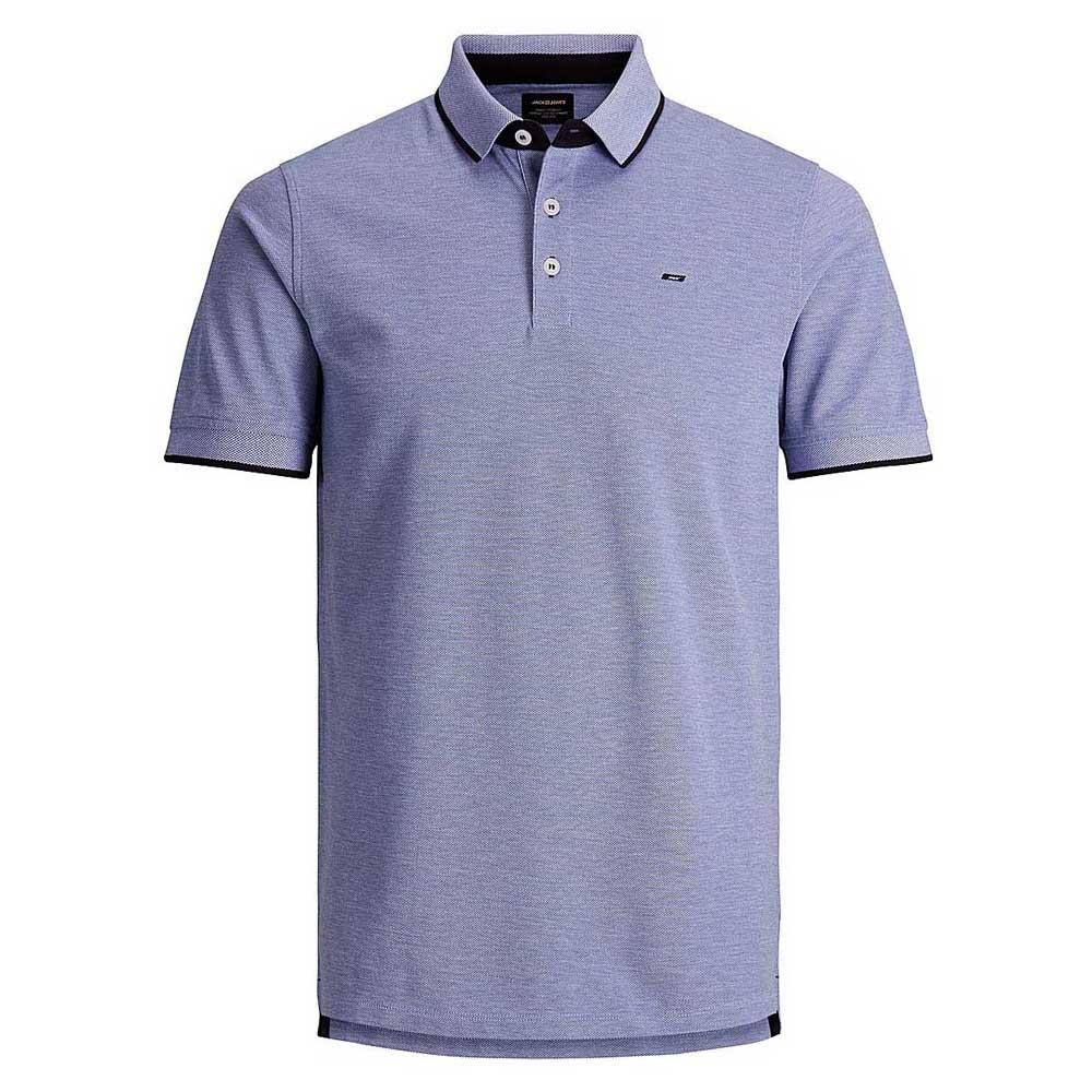 

Поло с коротким рукавом Jack & Jones Epaulos, фиолетовый