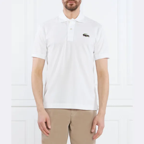 

Классическая рубашка-поло Lacoste, белый