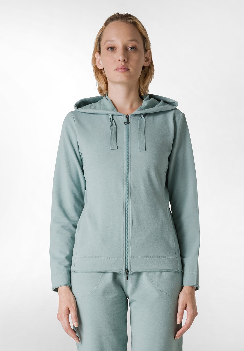 

Толстовка на молнии CORE FULL HOODIE Deha, зеленый