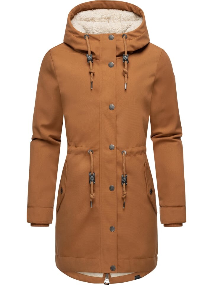 

Пуховик ragwear Canny Canvas, цвет brown sugar