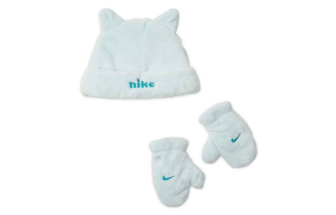 

Детская шапка из флиса Nike синяя