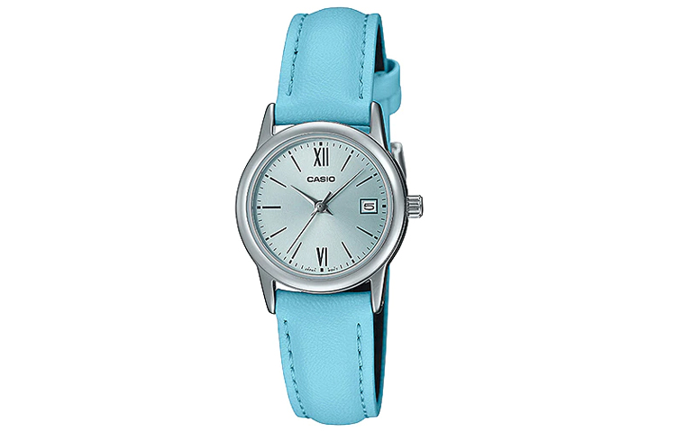 

Женские классические серебряные часы LTP-V002L-2B3 CASIO