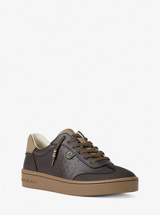 Кожаные кроссовки Scotty Michael Kors, коричневый
