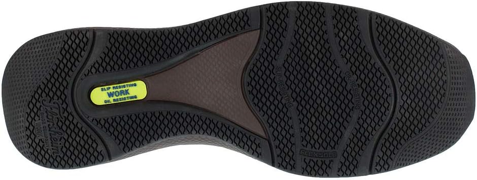 Мужские оксфорды Florsheim Work Bayside Slip-On ST, коричневый — фото 3