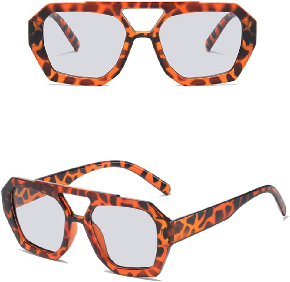 

Солнцезащитные очки MUTYNE Retro для женщин, большая оправа, леопардовый принт, коричневый градиент, модные дизайнерские солнцезащитные очки для мужчин, C3 Douhua Grey