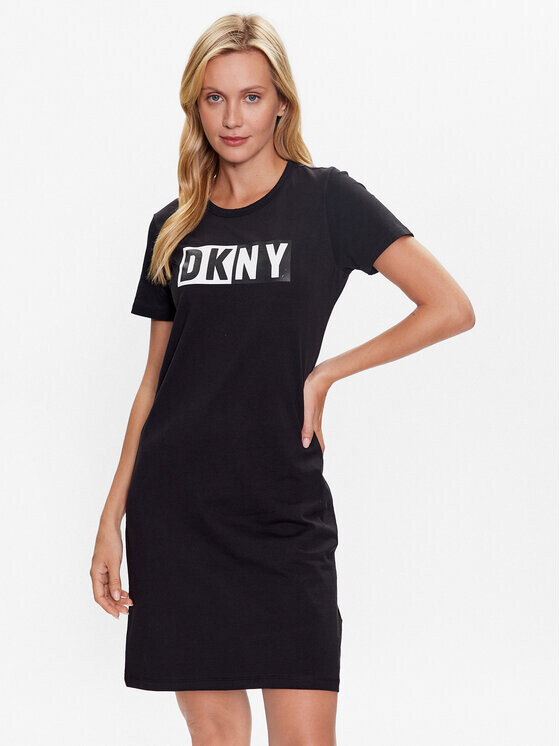 

Платье на каждый день классического кроя Dkny Sport, черный
